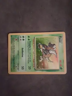 Pokemon TCG Pinsir Holo Rare Card 9/64 Jungle Unlimited Vintage Near Mint - Image 3