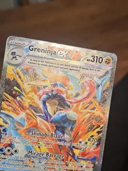 Greninja ex 214/167 Pokemon Special Illustration Rare Twilight Masquerade MINT - Image 4