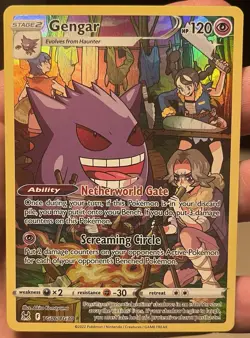 Gengar TG06/TG30 Lost Origin Ultra Rare Holo 120 HP Stage 2 Pokemon TCG - Image 1