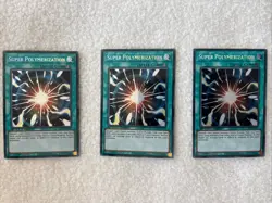 Super Polymerization Speed Duel Secret Rare x3 Playset - Image 1