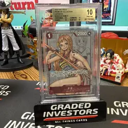 2022 ONE PIECE JAPANESE 25TH ANNIVERSARY PREMIUM COLLECTION #016 NAMI BGS 10 - Image 1