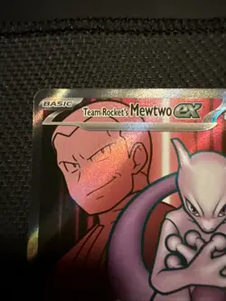 Pokemon TCG Team Rocket's Mewtwo ex 213/182 Sv10 Destined Rivals Ultra Rare Holo - Image 2