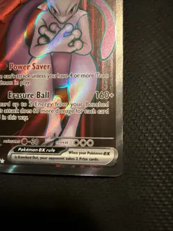 Pokemon TCG Team Rocket's Mewtwo ex 213/182 Sv10 Destined Rivals Ultra Rare Holo - Image 4