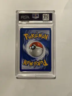 Hitmonchan Holo Base Set 2 Pokemon Card PSA 8 - Image 2