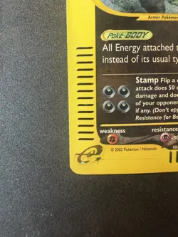 Tyranitar - 29/165 - Pokemon Expedition Holo Rare Card LP+ NM-- - Image 3