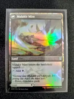 MTG Malakir Rebirth Malakir Mire Foil 0111 Zendikar Rising NM - Image 2