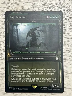Fog Crawler Fallout Creature Rare Regular Green 347 2024 MTG NM - Image 1