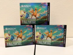3 X Magic MTG Final Fantasy Chocobo Bundle - Sealed - Brand New - Image 1