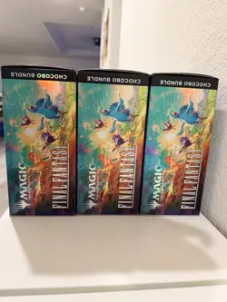 3 X Magic MTG Final Fantasy Chocobo Bundle - Sealed - Brand New - Image 3