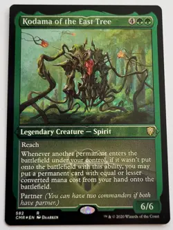 MTG Kodama of the East Tree (Foil Etched) 582 Commander Legends Foil NM - Image 1