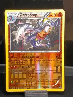 Pokemon TCG XY Breakpoint Reverse Holo #70 Garchomp - Image 1