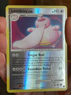 POKEMON LICKILICKY LV.46 12/132 RARE REVERSE HOLOFOIL SECRET WONDERS NM CARD - Image 1