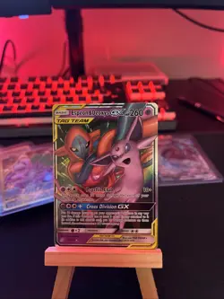 Espeon & Deoxys GX 72/236 Sm-Unified Minds Holo Card NM Condition - Image 1