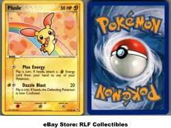 2004 Pokemon, EX Hidden Legends, #69/101 Plusle, Common - Image 1