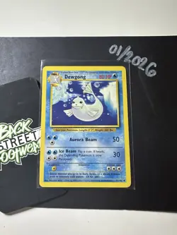 Dewgong 25/102, 1999 Base Set, Pokemon TCG, WotC, Vintage, Uncommon, NM/LP - Image 3