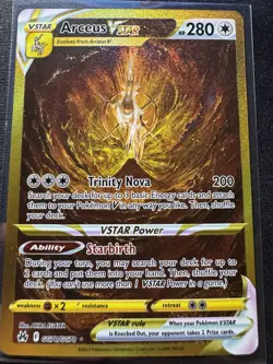 Arceus VSTAR GG70/GG70 Pokemon Crown Zenith Secret Rare #70 - Image 1