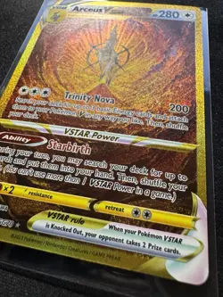 Arceus VSTAR GG70/GG70 Pokemon Crown Zenith Secret Rare #70 - Image 3