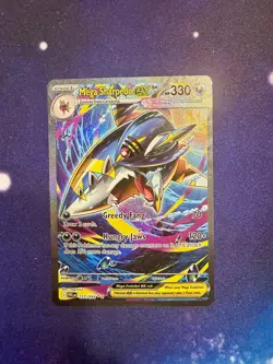 Pokemon Mega Sharpedo EX - Phantasmal Flames 127/094 NM - Image 1