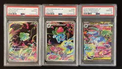 PSA 10 Bulbasaur Ivysaur Mega Venusaur SEQ 168/086 Mega Brave Pokemon Japanese - Image 1