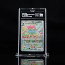 2023 Pokemon SV Mew EN 151 Venusaur ex Special Illustration Rare 198/165 TAG 10 - Image 1