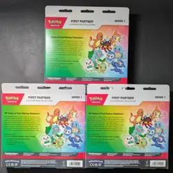 Pokemon First Partner Illustration Collection Series 1 - Lot of 3 - Image 2