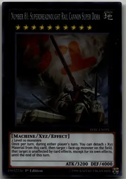 Number 81: Superdreadnought Rail Cannon Super Dora Super Rare The Dark Illusion - Image 1