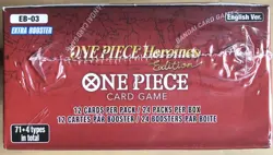 One Piece TCG Heroines Edition Extra Booster EB-03 Sealed Booster Box English - Image 3