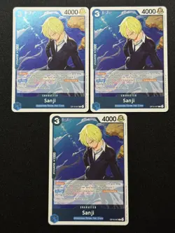 x3 Sanji OP15-047 Adventure on Kami's Island Foil One Piece - Image 1