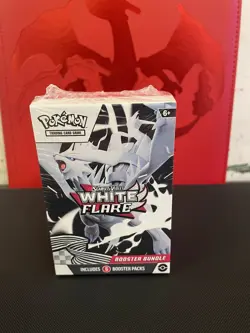 Pokemon TCG Scarlet & Violet White Flare Booster Bundle (6 Packs) SEALED - Image 1
