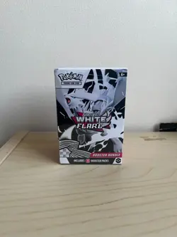 Pokemon TCG Scarlet & Violet White Flare Booster Bundle (6 Packs) SEALED ✅ - Image 1