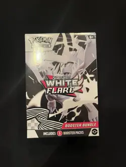 Pokemon TCG: Scarlet & Violet - White Flare Booster Bundle 6 Packs SEALED - Image 1