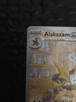 Pokemon TCG Alakazam EX 201/165 Scarlet & Violet 151 Card NM SIR - Image 2