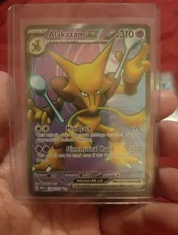 Pokemon Alakazam EX TCG Card 188/165 Sir Scarlet and Violet 151 - Image 1