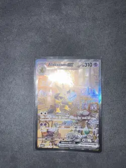 Alakazam EX 201/165 SIR Pokemon TCG Scarlet & Violet 151 English - Image 4