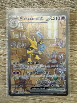 Alakazam ex 201/165 SIR | Scarlet & Violet 151 | Pokemon TCG | English - Image 1