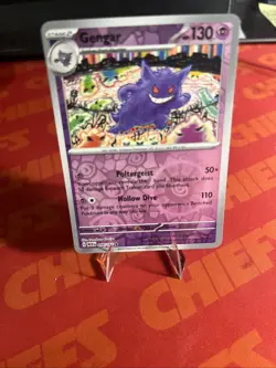 Gengar Scarlet & Violet 151 Reverse Holo Card 94/165 Near Mint - Image 1