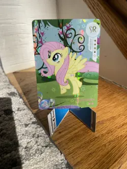 💕✨Kayou My Little Pony Eternal Moon SR Fluttershy Card MLPME02-SR-010L2✨💕 - Image 1