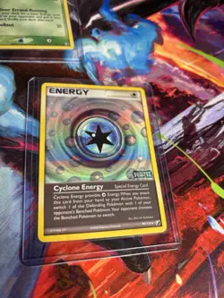 Pokemon Card - Cyclone Energy Unseen Forces 99/115 Reverse Holo Stamped - Image 2
