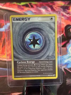 Pokemon Card - Cyclone Energy Unseen Forces 99/115 Reverse Holo Stamped - Image 4