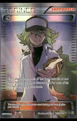 Pokemon Cards N 105a/124 Fates Collide Rare Ultra NM - Image 1