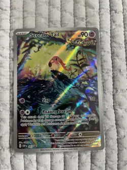 Pokemon TCG Scream Tail Sealed Black Star Promo Card Scarlet & Violet NM - Image 1