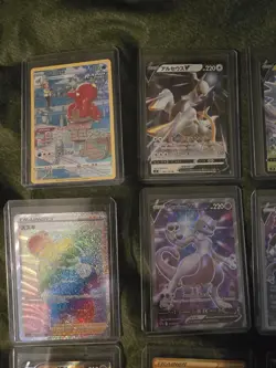 12 Pokemon Card Bundle V Blackstar Promo Gold Full Art Alt Art Rainbow Lucario - Image 5