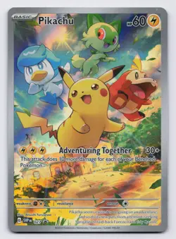 Pikachu - Holo Promo SV: Scarlet & Violet Promo Cards 027 NM - Image 1