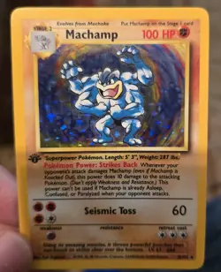 Pokemon Tcg Bundle Base Set Machamp Fossil Zapdos Tag Team Delta Species & Shiny - Image 2