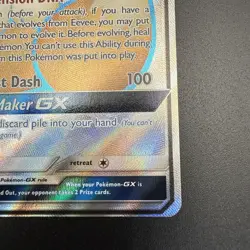 Eevee GX - SM242 - Pokemon Card TCG Promo Sun & Moon Holo Promo - Image 5