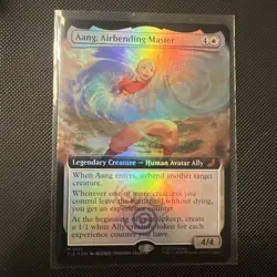 Aang, Airbending Master (Extended Art) TLE #0171 MTG Foil - Image 1