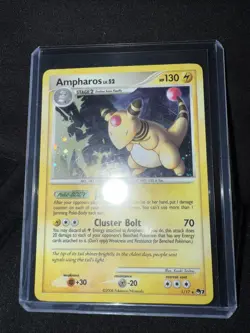 Pokemon TCG Pop Series Ampharos LV.52" 1/17 Holo Rare Card - Image 1