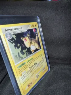 Pokemon TCG Pop Series Ampharos LV.52" 1/17 Holo Rare Card - Image 2
