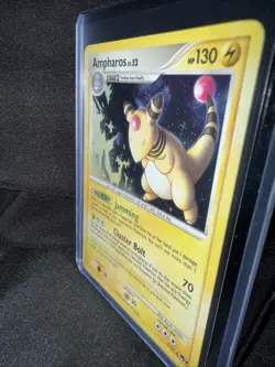 Pokemon TCG Pop Series Ampharos LV.52" 1/17 Holo Rare Card - Image 3