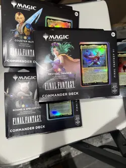 Magic The Gathering Final Fantasy VI Commander Deck Revival Trance NEW unopened - Image 4